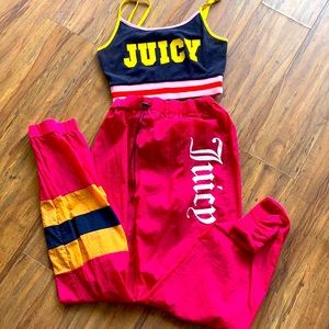 Juicy Couture top and bottom